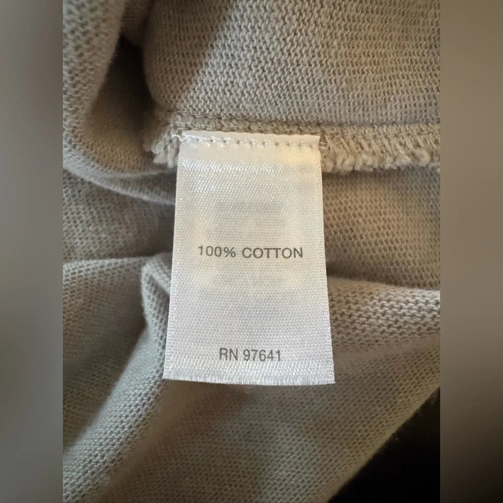 Purejill Soft Touch Cotton Taupe Dress - Size SP - 35” in Length - Picture 4 of 4